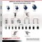 Service Caster 3.5 Inch 316SS Solid Polyurethane Swivel 12mm Stem Caster Brake SCC, 2PK SS316TS20S3514-SPUS-M1215-2-TLB-2 - alternate 3